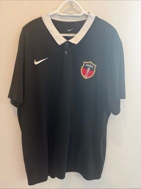 AC Citta di Sorrento '67 Nike DriFit Polo Shirt Men XXL Italian‎ Football Soccer